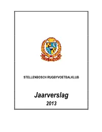 Jaarverslag 2013