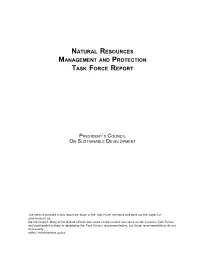 Natural Resources, Spring 1999