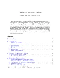 Structurable Equivalence Relations