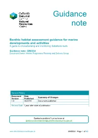 Guidance Note Template, External