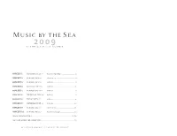 MBTS 2009 Programme Inside Pages