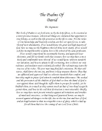 The Psalms of David