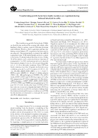 Transforming Growth Factor-Beta Family Members Are Regulated During Induced Luteolysis in Cattle