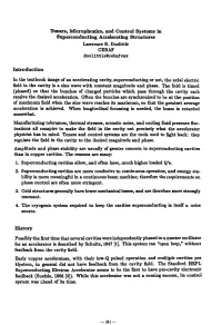 Tuners, Microphonics, and Control Systems in Superconducting Accelerating Structures Lawrence R