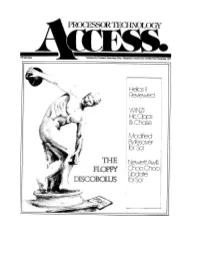 Access Newsletter, Volume 1, Issue #4