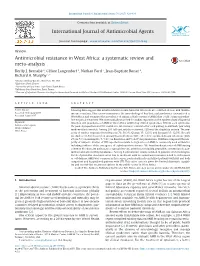 Antimicrobial Resistance in West Africa: a Systematic Review and Meta-Analysis Kerlly J