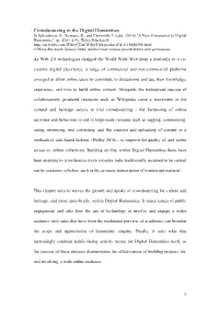 Crowdsourcing in the Digital Humanities in Schreibman, S., Siemens, R., and Unsworth, J