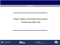 Eling to Holbury Cycle Route Improvements Transforming Cities Fund Eling to Holbury Cycle Route Improvements 2