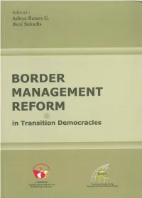 Border Management Reform in Transition Democracies