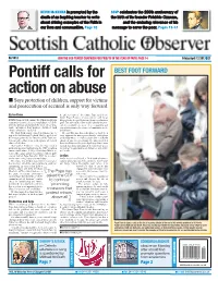 Pontiff Calls for Action on Abuse