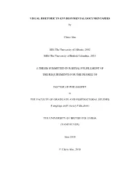 Visual Rhetoric in Environmental Documentaries