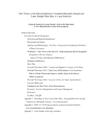 New Views of the Moon Enabled by Combined Remotely Sensed and Lunar Sample Data Sets, a Lunar Initiative