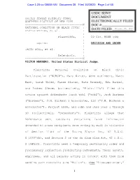 Temporary Restraining Order