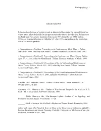 Bibliography, P. 1 BIBLIOGRAPHY Reference to Collections of Essays Is Made in Abbreviated Form Under the Name of the Author Whos