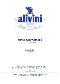 Alivini-Wine-List.Pdf