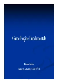 Game Engine Fundamentals