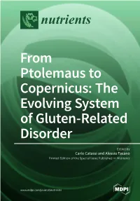 From Ptolemaus to Copernicus: the Evolving System of Gluten-Related Disorder