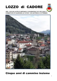 LOZZO Di CADORE