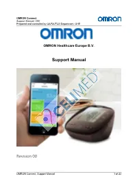 Support Manual Revision 00