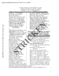 Filing # 52680266 E-Filed 02/17/2017 06:15:12 PM RECEIVED, 02/17