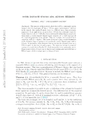 Some Banach Spaces Are Almost Hilbert 3