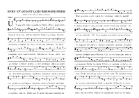 UT QUEANT LAXIS RESONARE FIBRIS Hymn for St