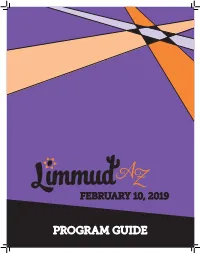 2019 Program Guide