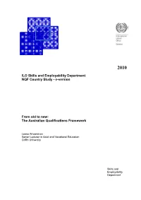 The Australian Qualifications Frameworkpdf