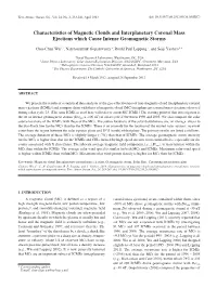 Characteristics of Magnetic Clouds and Interplanetary Coronal Mass Ejections Which Cause Intense Geomagnetic Storms