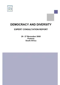 Democracy and Diversity