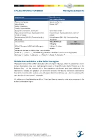 HELCOM Species Information Sheet