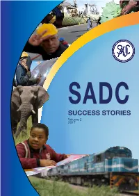Sadc-Success-Stories-Data.Pdf