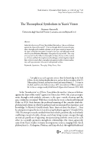 The Theosophical Symbolism in Yeats's Vision