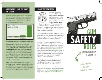 11 Commandments of Gun Safety