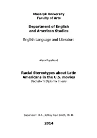 Department of English and American Studies English Language And