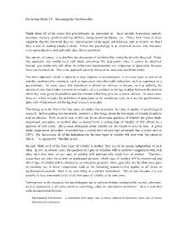 Pre-Lecture Notes I.4 – Measuring the Unobservable Think About All of The