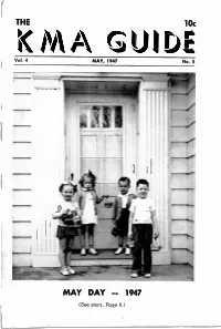 THE 10C MAY DAY -- 1947
