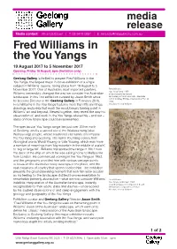 Fred Williams in the You Yangs