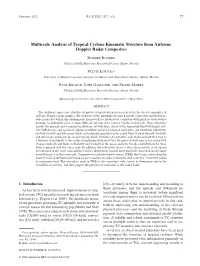 Multiscale Analysis of Tropical Cyclone Kinematic Structure from Airborne Doppler Radar Composites