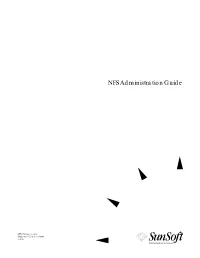 NFS Administration Guide