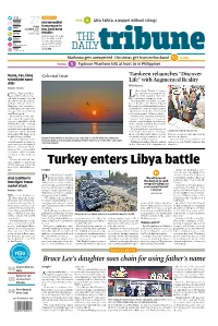 Turkey Enters Libya Battle Host of the 2020 G20 Sum- Mit