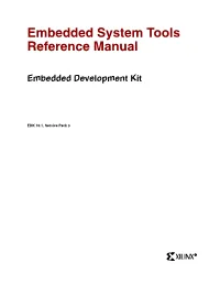Embedded System Tools Reference Manual
