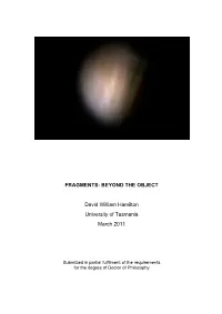 Fragments: Beyond the Object