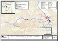 2012 Olympic Visitor Mooring Locations London