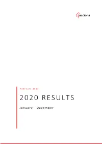 2020 Results