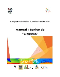 Manual Ciclismo