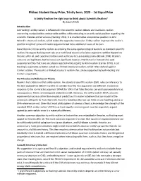 Philsoc Student Essay Prize, Trinity Term, 2020 – 1St Equal Prize