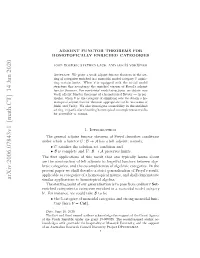 Adjoint Functor Theorems for Homotopically Enriched Categories
