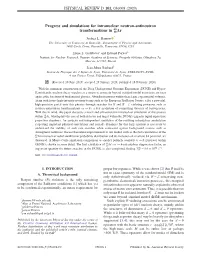 Progress and Simulations for Intranuclear Neutron-Antineutron 40Ar Transformations in 18 Joshua L