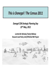 This Is Donegal ! the Census 2011